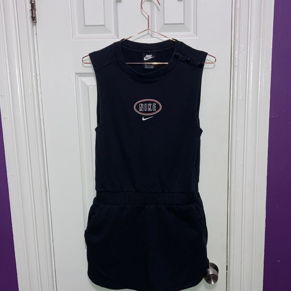 Nike Black‎ Sleeveless Jumpsuit
